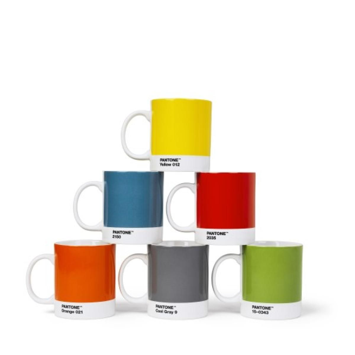 PANTONE Kopp med hank, 375ml, Black