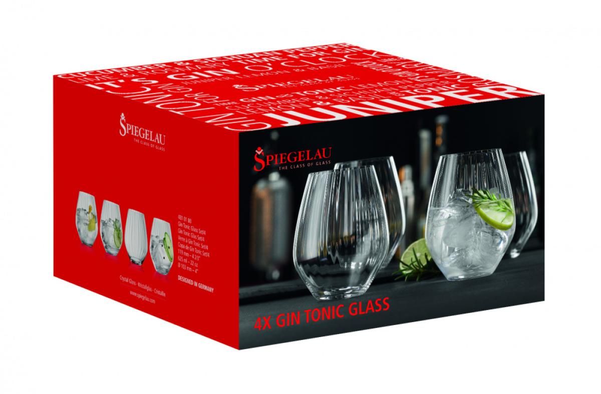 SPIEGELAU Stemless Gin&Tonic Glass 625ml 4pk