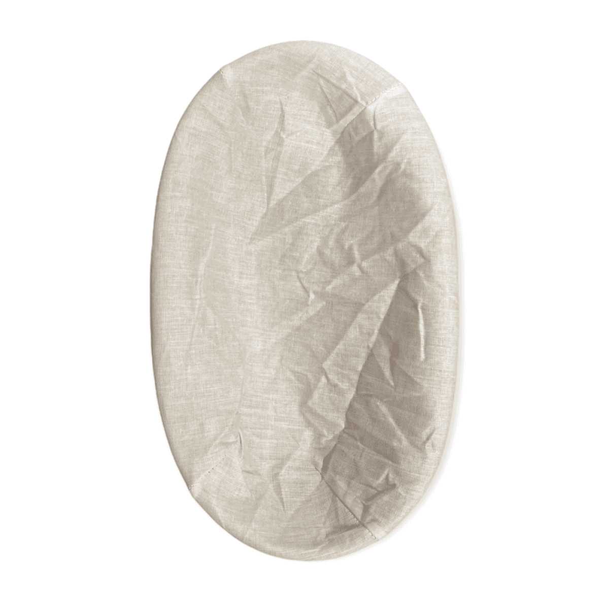 SAGA Trekk til hevekurv Oval 24cm, i bomull