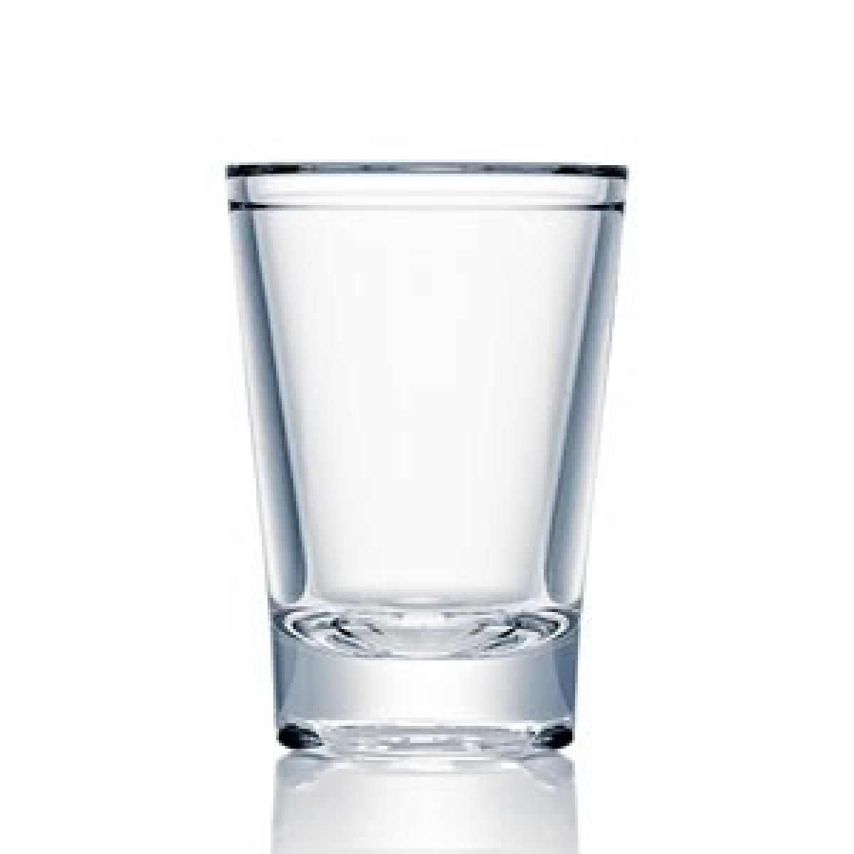STRAHL Shotsglass (50ml) i Hardplast (polykarbonat) 1 stk