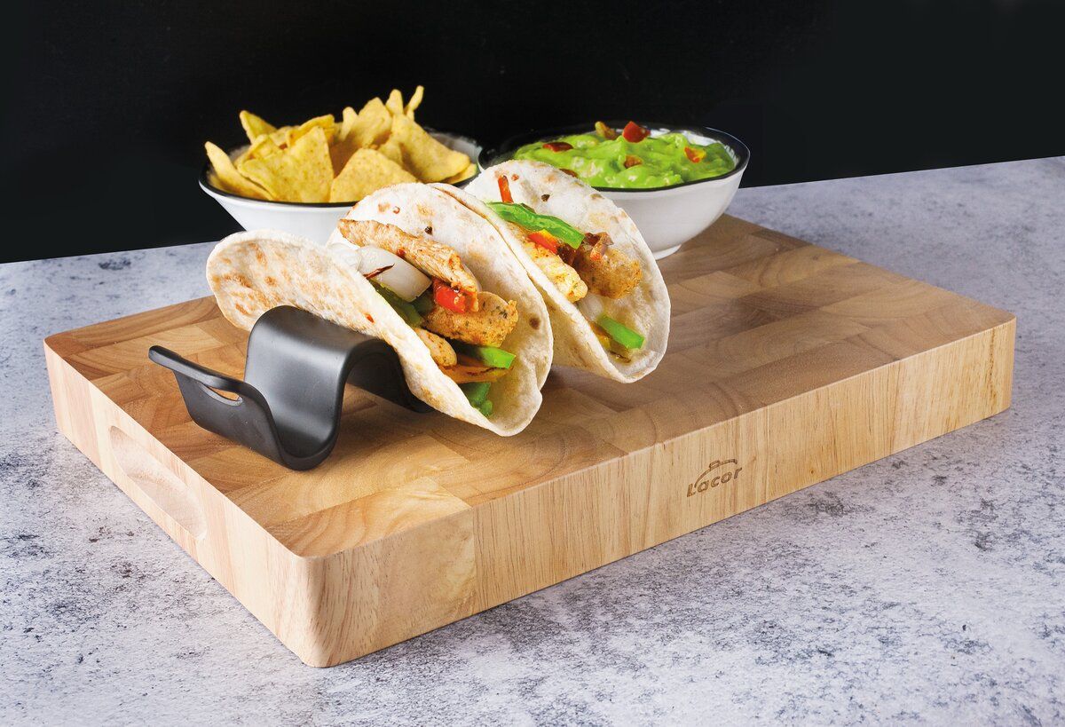LACOR Tacoholder/pølseholder i melamin for 4 tacos