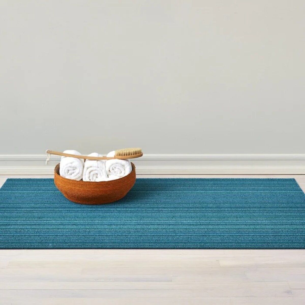 CHILEWICH Skinny Stripe Dørmatte 61x91cm OCEAN