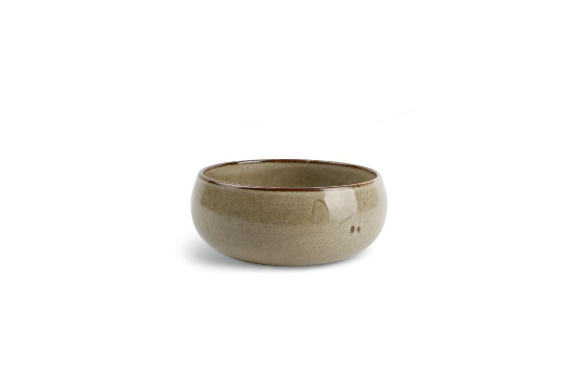 FINE2DINE Ceres Bolle 14xH6,5cm | Grågrønn