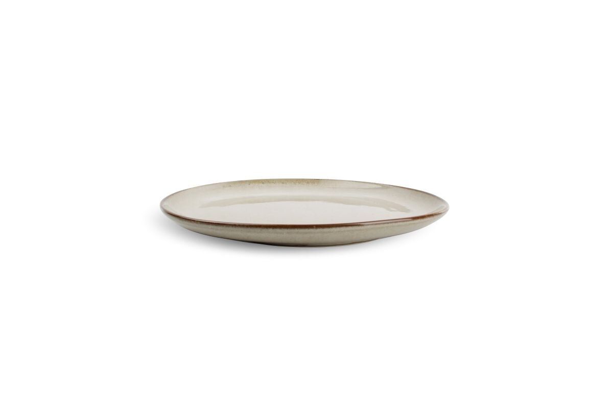 FINE2DINE Ceres Tallerken 21x18,5cm | Grågrønn