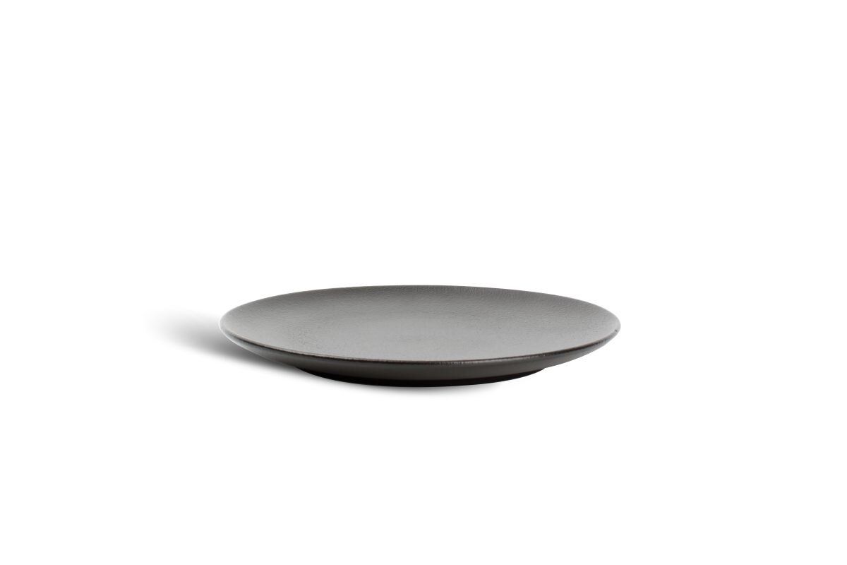 FINE2DINE Dusk Rund Tallerken Ø21cm | Sort