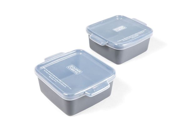 Hovedbilde SOUPER CUBES Ildfast keramisk form, kvadratisk, Charcoal, ...