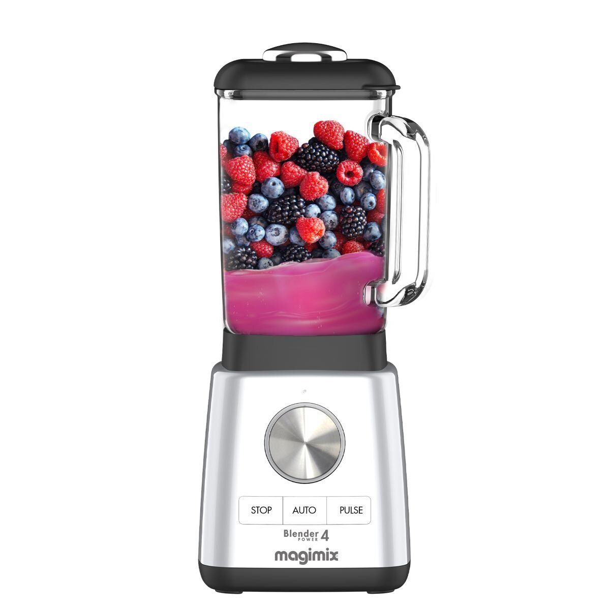 MAGIMIX Blender Power 4 Matte Chrome