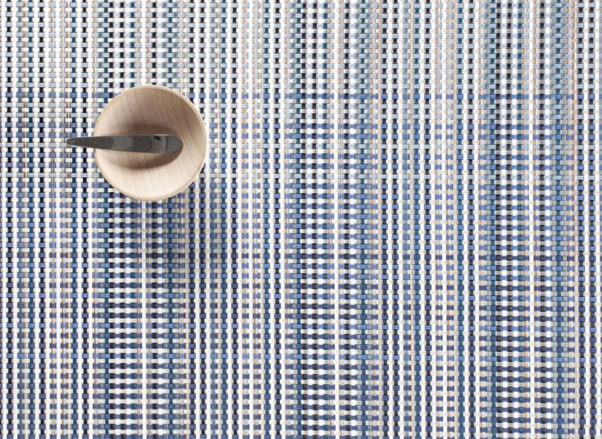 CHILEWICH Grid Spisebrikke 36x48cm BLUE Bottega.no