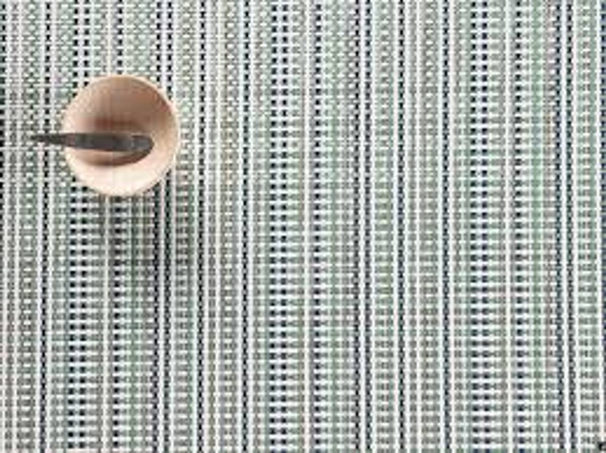 CHILEWICH Grid Spisebrikke 36x48cm GREEN Bottega.no