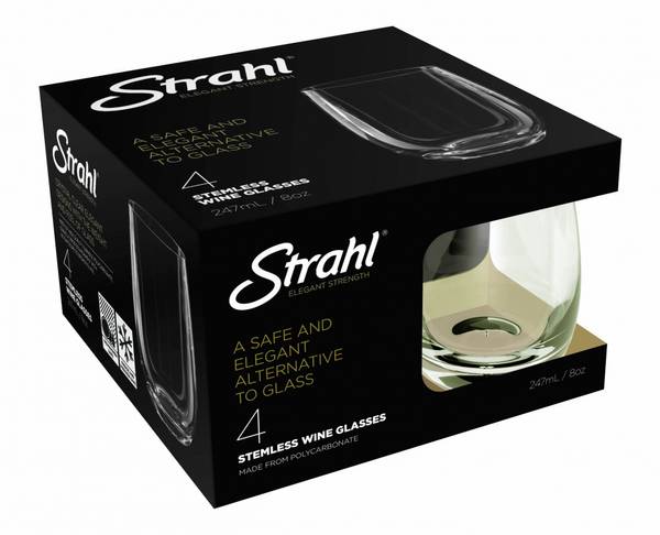 Hovedbilde STRAHL Osteria Vannglass (247ml) i Hardplast/polykarbonat ...