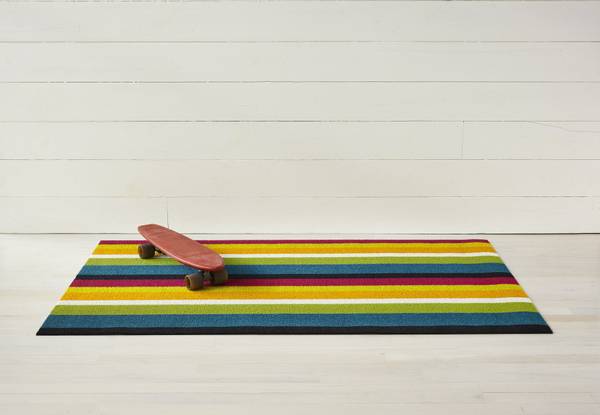 Hovedbilde CHILEWICH Bold Stripe Dørmatte 46 x71cm MULTI